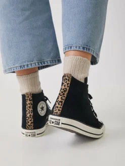 Converse Chuck Taylor Suede All Over High Trainers^Women Sneakers