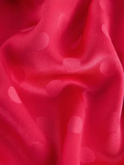 Next Jacquard Polka Dot Satin Skirt^Women Skirts