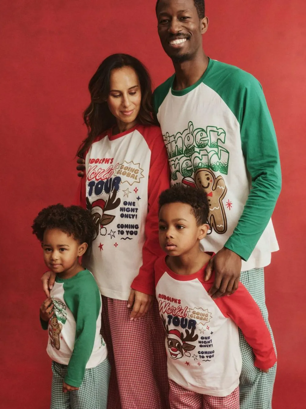 Cotton On Kids Matching Family Christmas Raglan Long Sleeve Pyjamas^BOY Nightwear