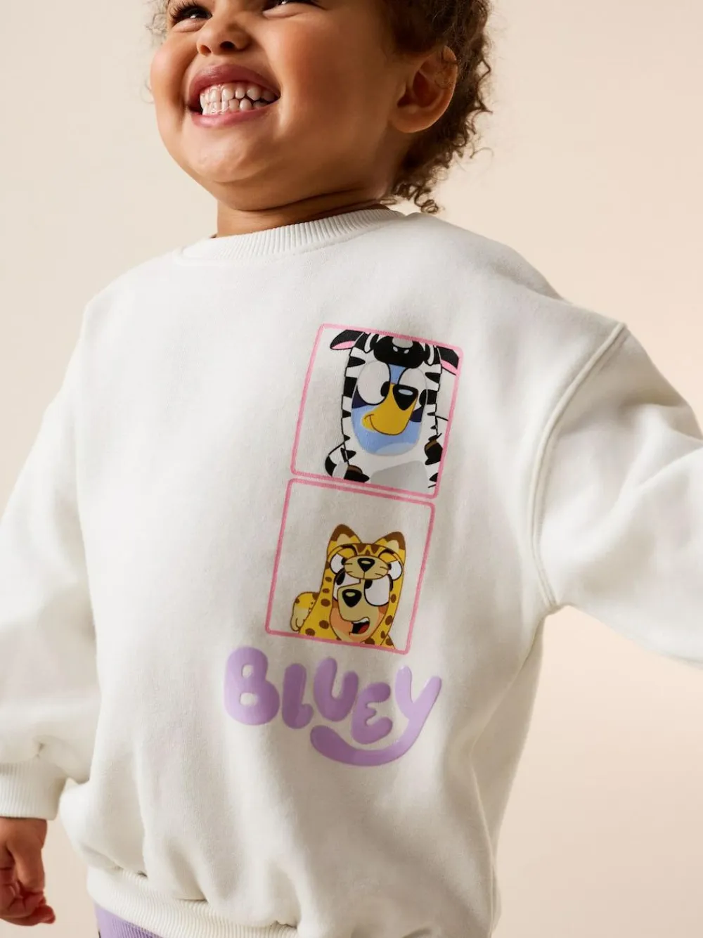 Next Cream Bluey Shorts Set (12mths-7yrs)^ Shorts|Shorts & Skirts