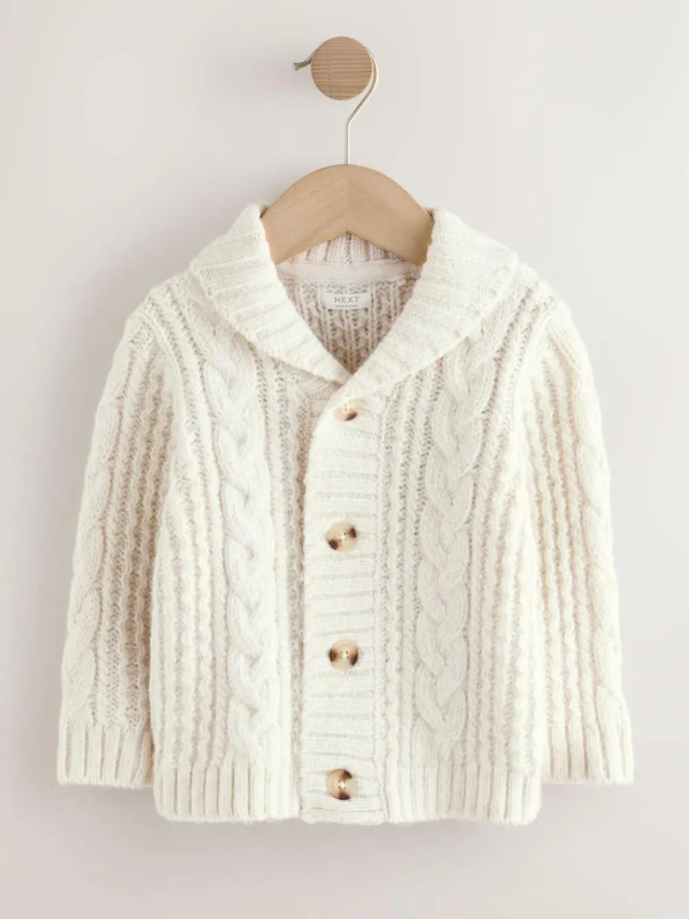 New Next Cream Character Cardigan (3mths-7yrs)