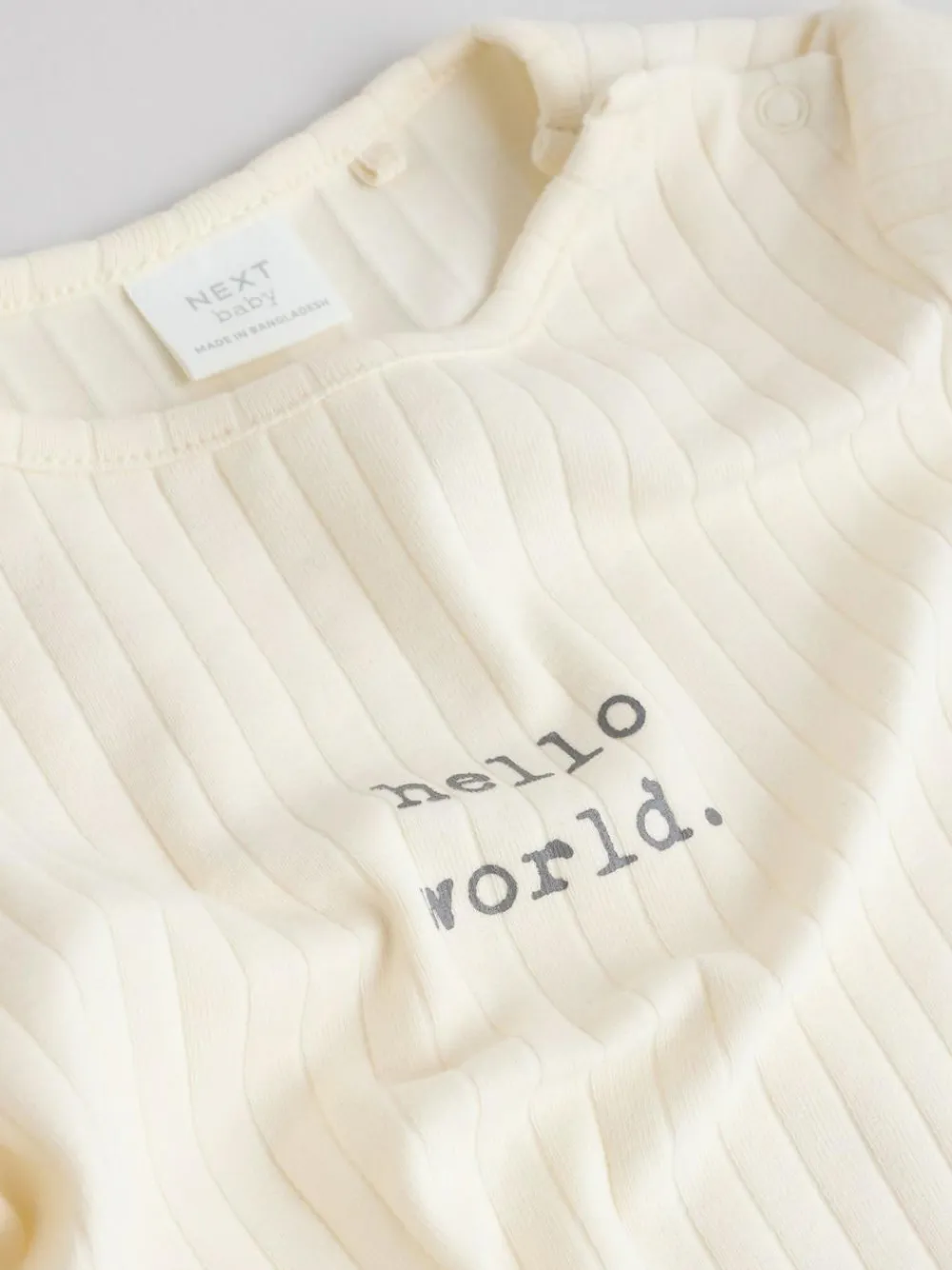 Next Hello World Top and Leggings Baby Set (0-18mths)^BOY Tops|Tops
