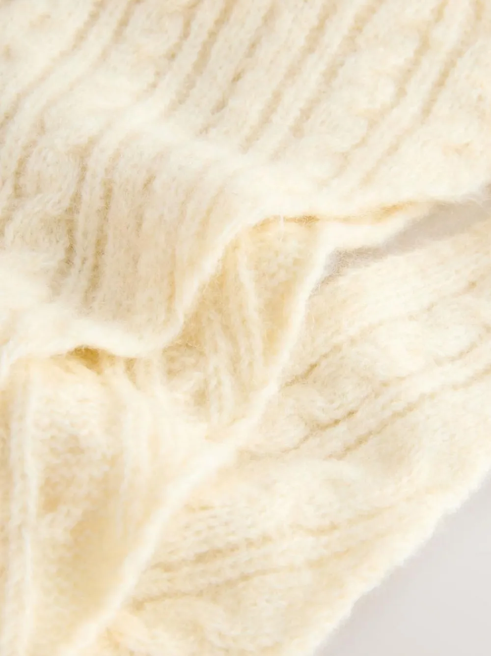 Next Cream Triangle Tie Scarf (3-16yrs)^ Hats