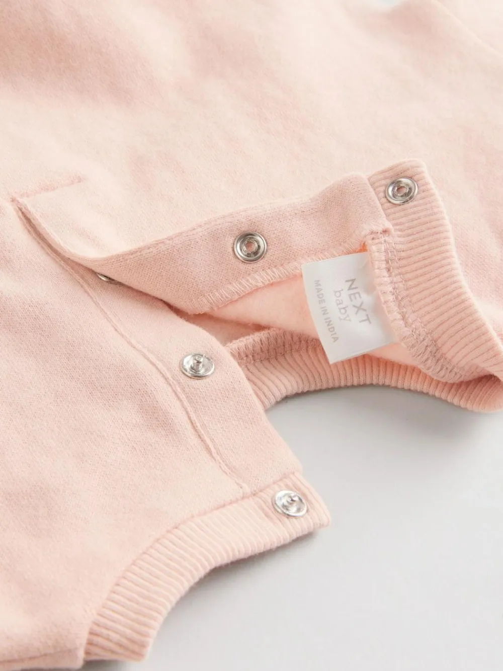 Next Baby Sweatshirt & Joggers 6 Piece Set (0mths-2yrs) Cream/Pink