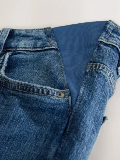 Sale Next Dark Blue Maternity Denim Flare Jeans