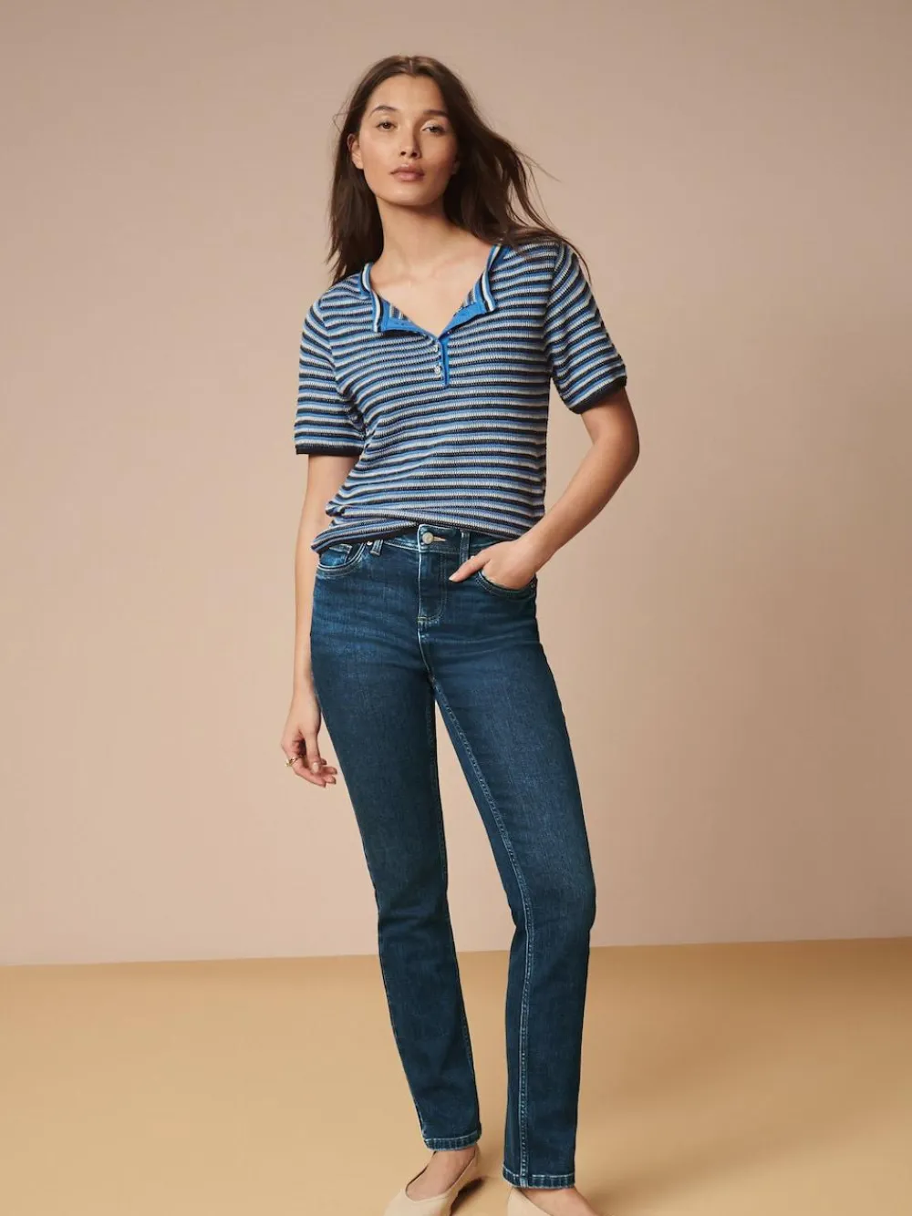 Clearance Next Slim Supersoft Jeans Dark Blue