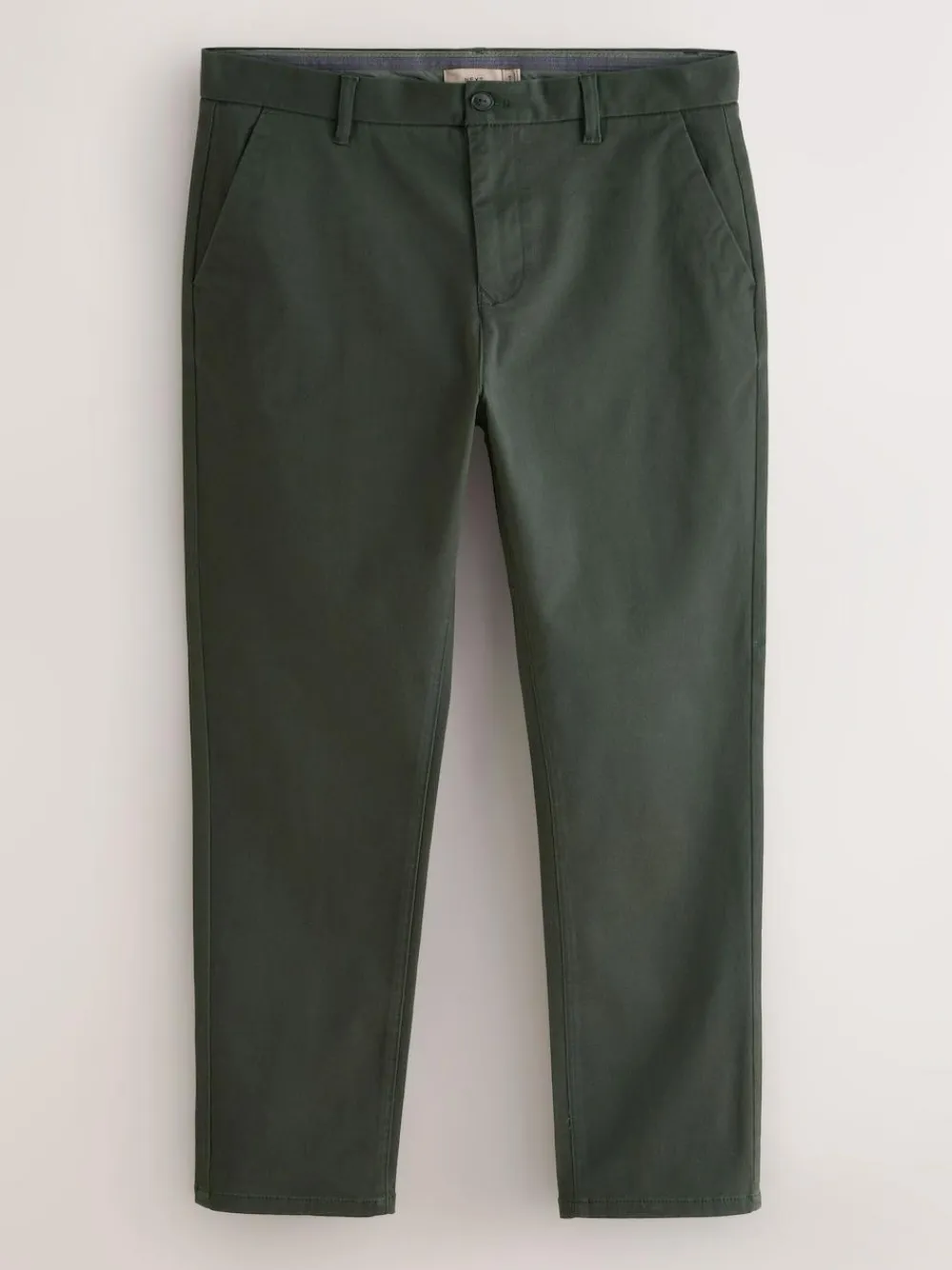 Next Dark Green Slim Fit Stretch Chinos Trousers^ Pants & Chinos