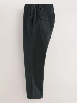 Next Regular Tapered Fit Heritage Cotton Rich Trousers^ Pants & Chinos