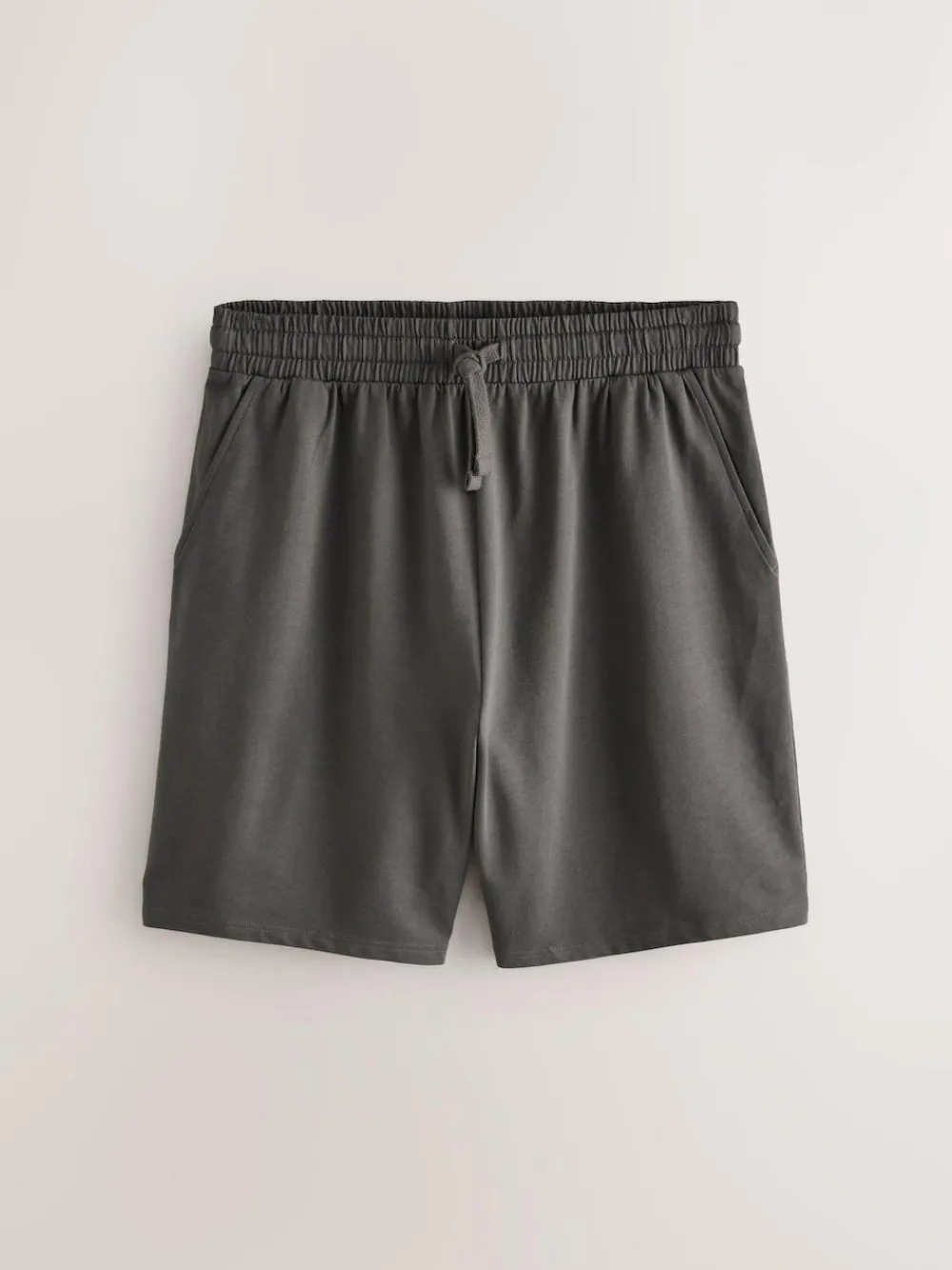 Hot Next Loopback Soft Touch 2 Pack Jogger Shorts Dark Grey/Black