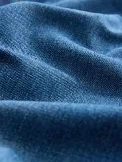 New Next Barrel Leg Jeans Denim Dark Blue