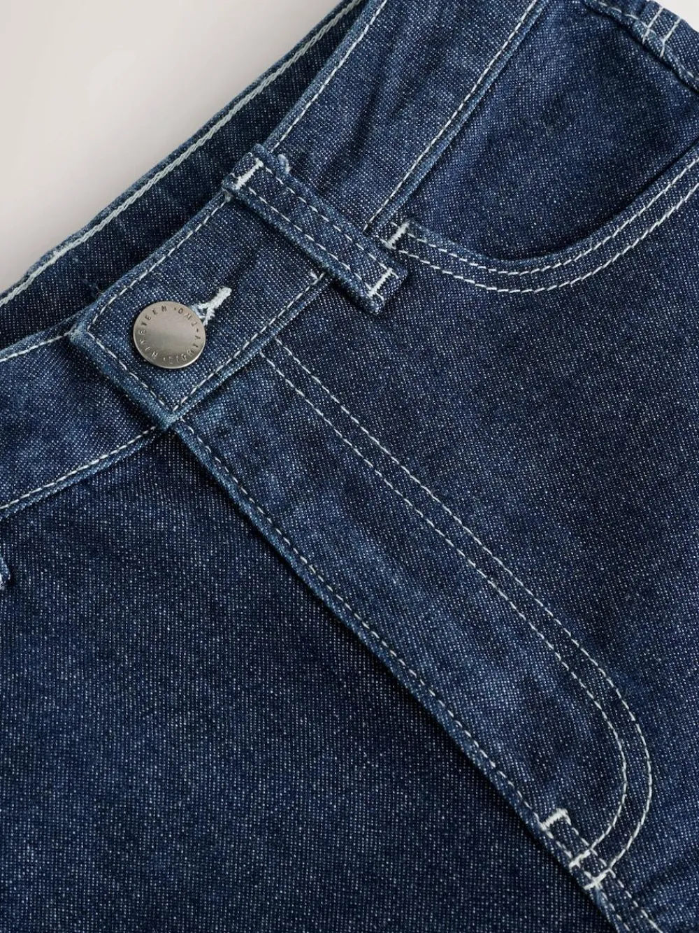 Outlet Next Denim Rinse Super-wide Fit Authentic Jeans (3-16yrs)
