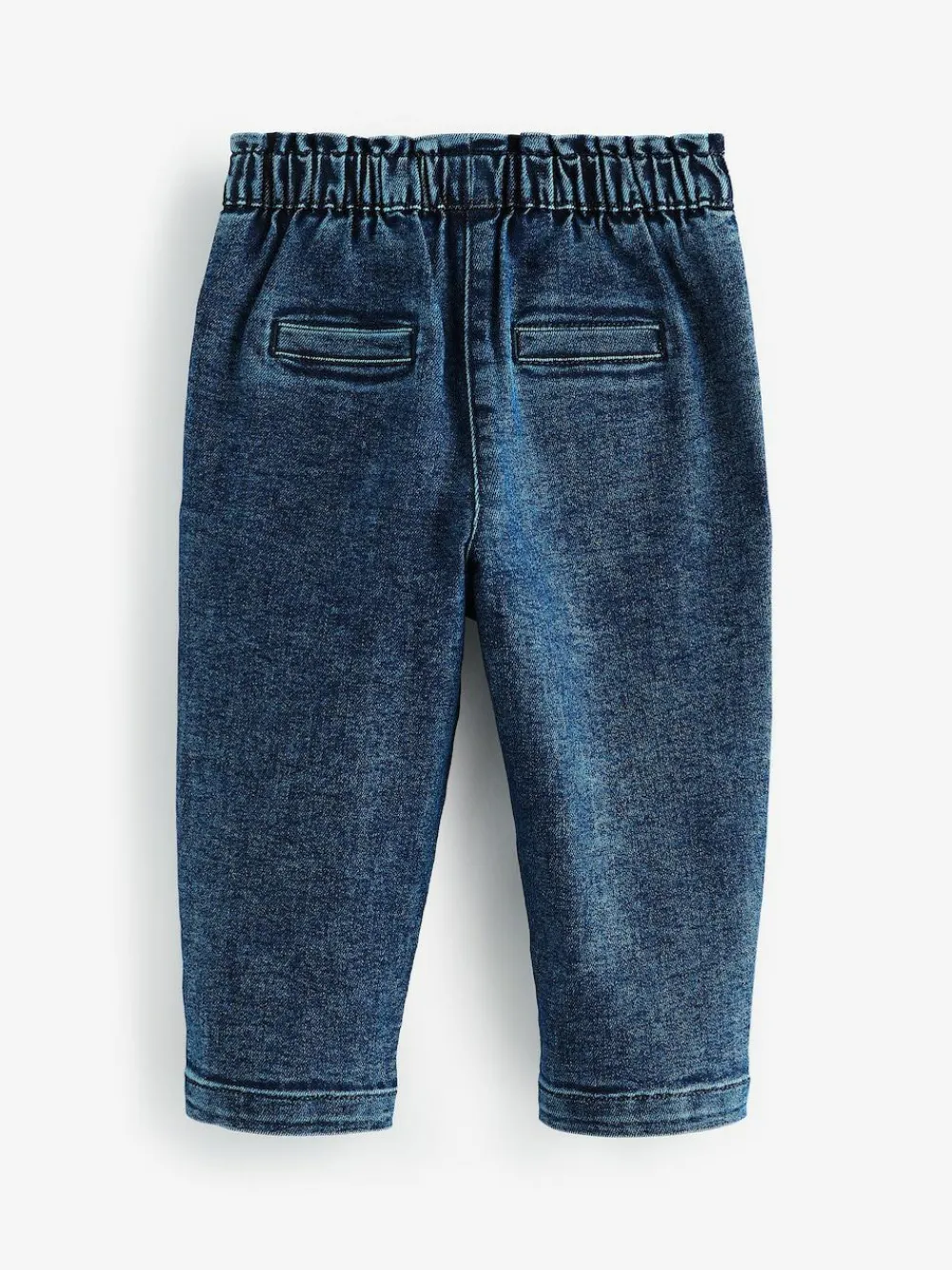 Discount Next Tie Waist Jeans (3mths-7yrs) Denim