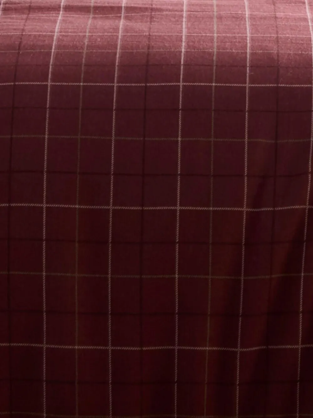 Online Dreams & Drapes Burgundy Wynn Brushed Cotton Duvet Cover Set