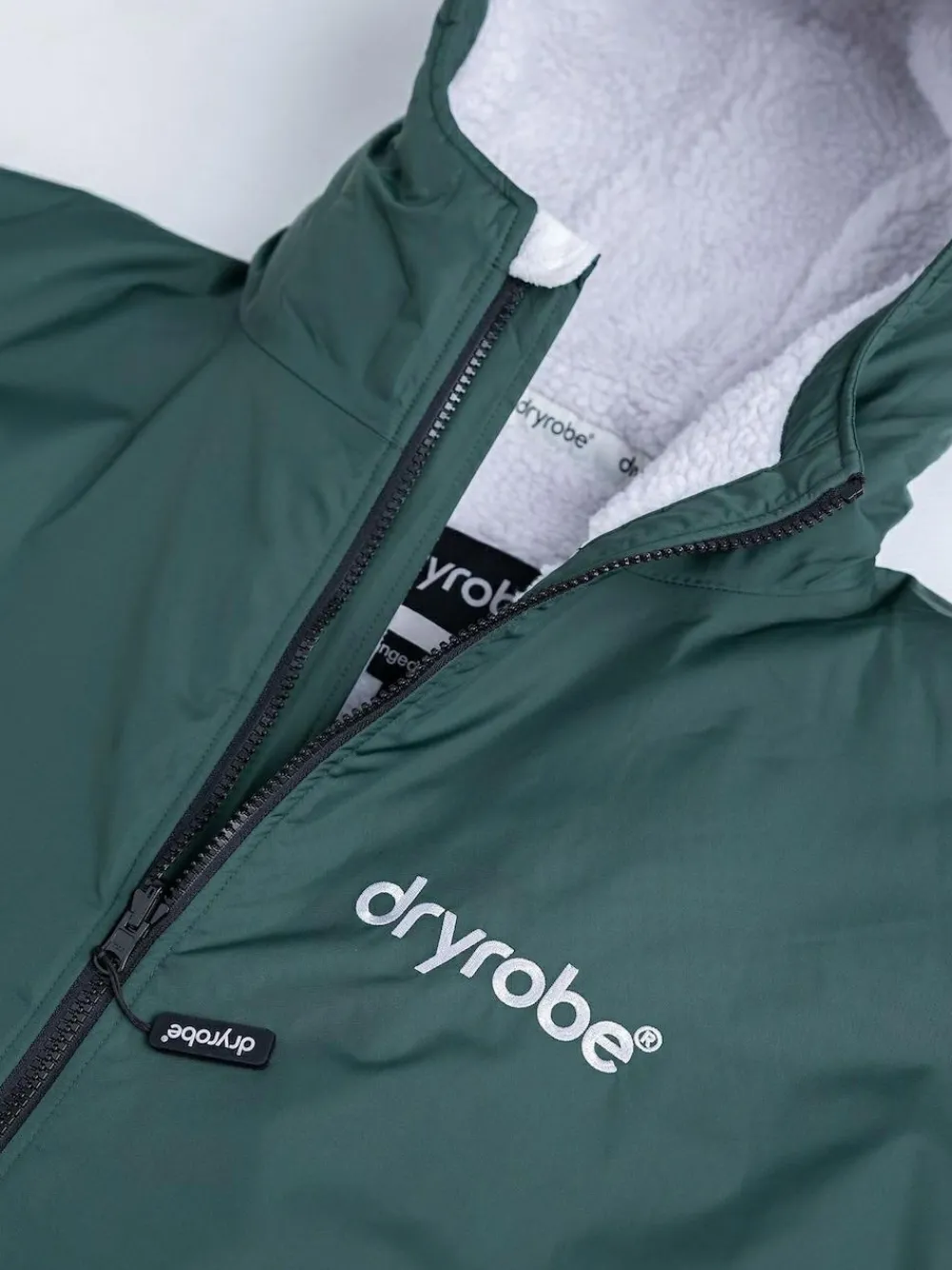 dryrobe Green Advance Adult Long Sleeve Changing Robe^Women Bathrobes