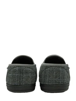 Dunlop Mens Twin Gusset Full Slippers^ Slippers|Slippers
