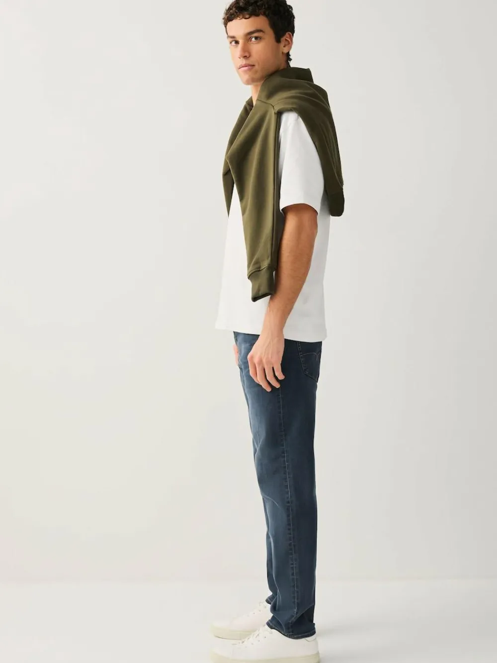 Next Dusky Blue Slim Fit Motionflex Jeans^ Jeans|Jeans