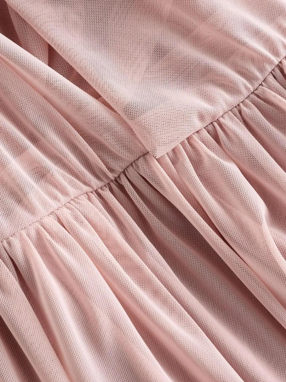 Next Dusky Pink Mesh Multiway Wedding Guest Bridesmaid Maxi Dress^Women Maxi Dresses