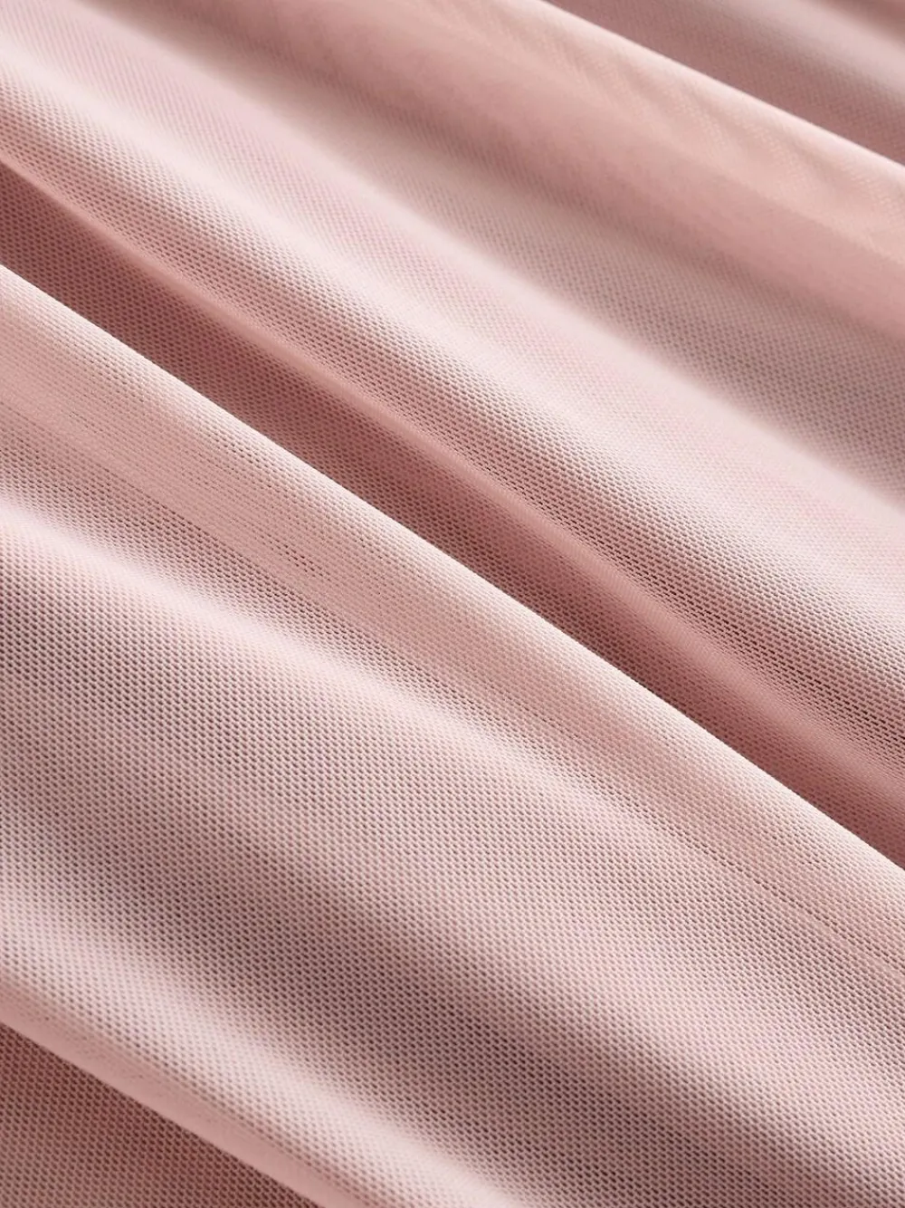 Next Dusky Pink Mesh Multiway Wedding Guest Bridesmaid Maxi Dress^Women Maxi Dresses