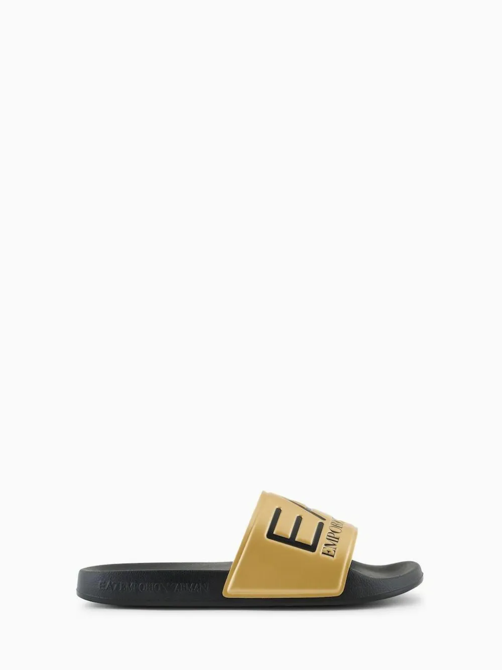 Discount EA7 Beachwear Black Slippers