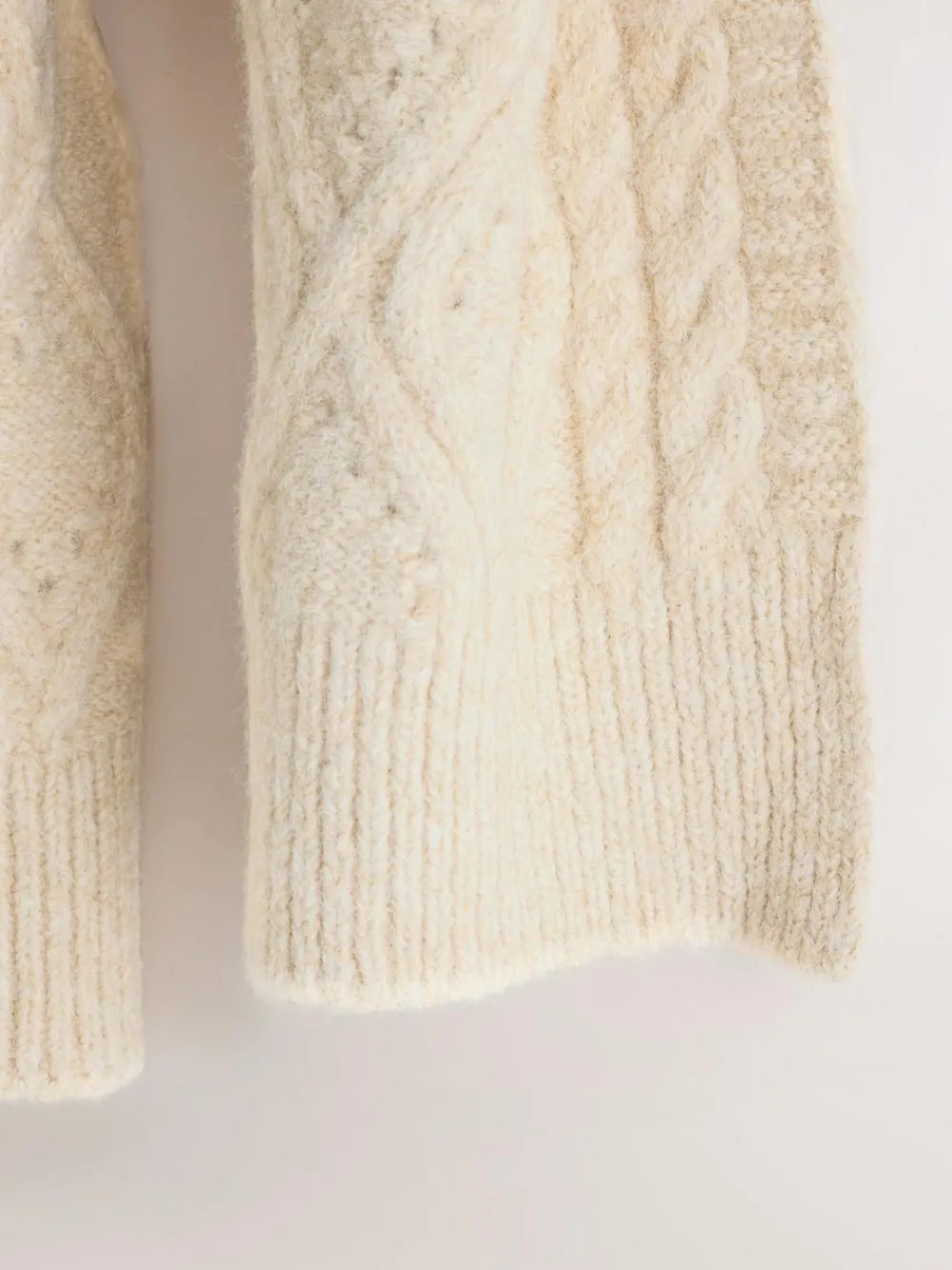 Next Ecru Cable Knit Cosy Scarf^Women Hats, Gloves & Scarves|Hats, Gloves & Scarves