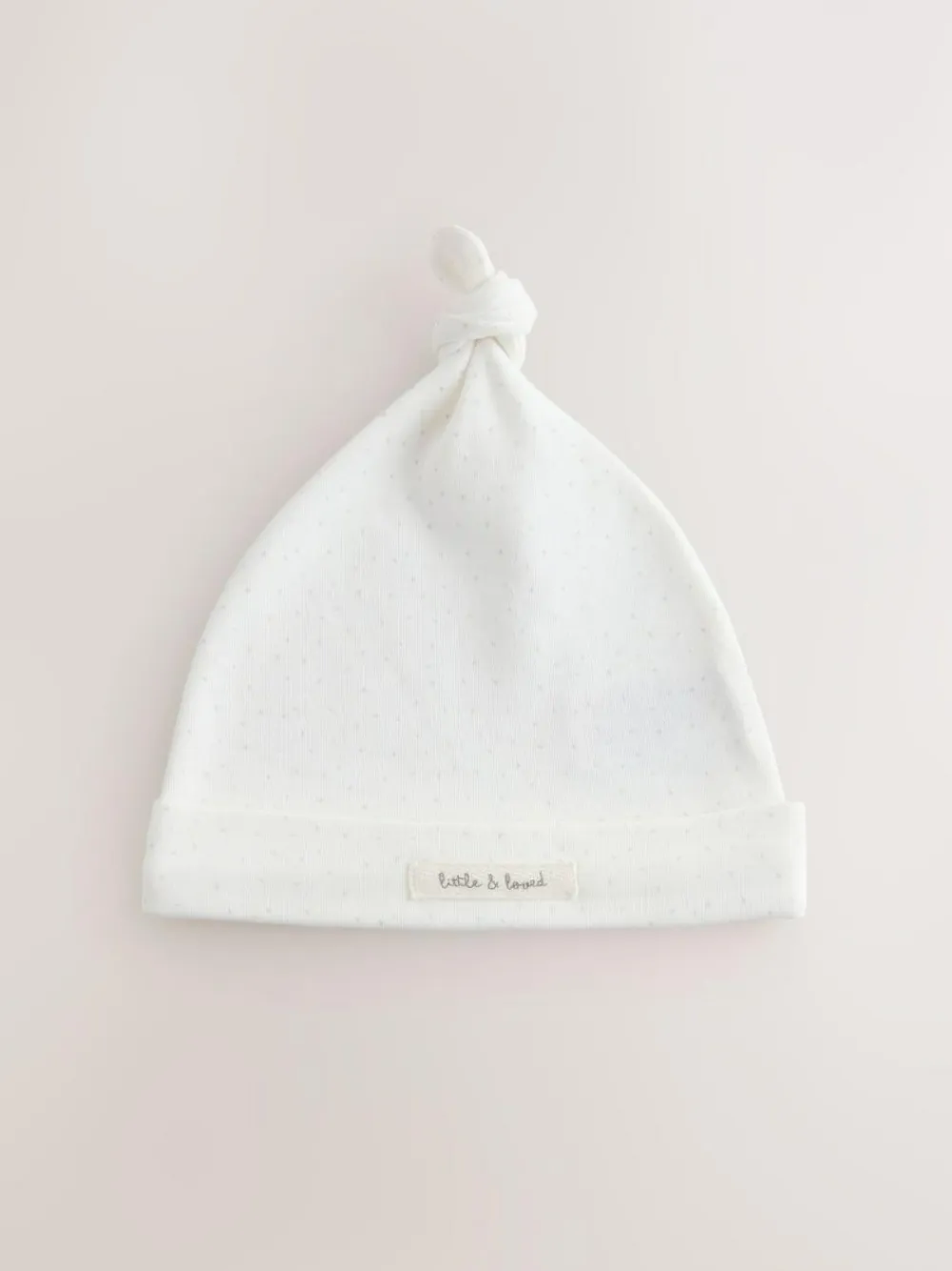 Hot Next Ecru Fairy Mouse 3 Pack Tie Top Baby Beanies (0mths-2yrs)