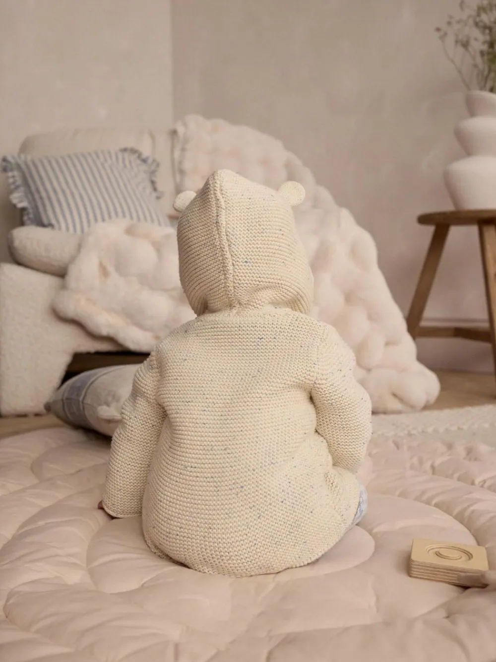 Next Knitted Hooded Baby Cardigan^BOY Baby Winter Clothing|Unisex