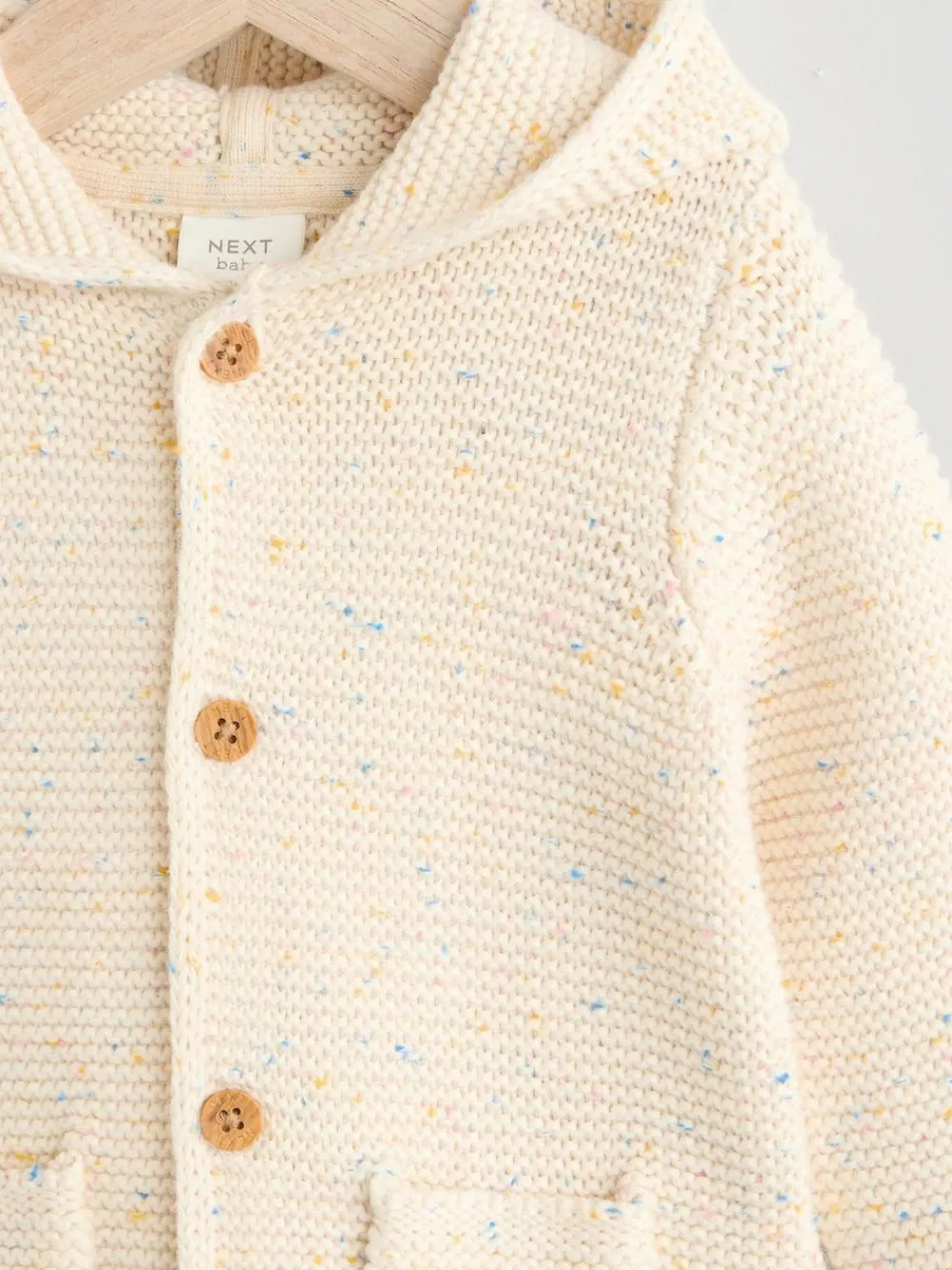 Next Knitted Hooded Baby Cardigan^BOY Baby Winter Clothing|Unisex