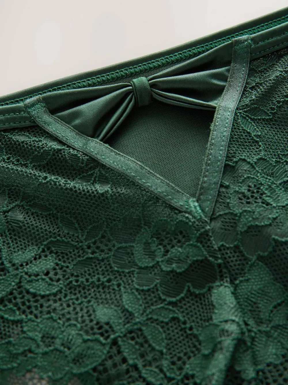 Next Lace Bow Back Knickers^Women Panties