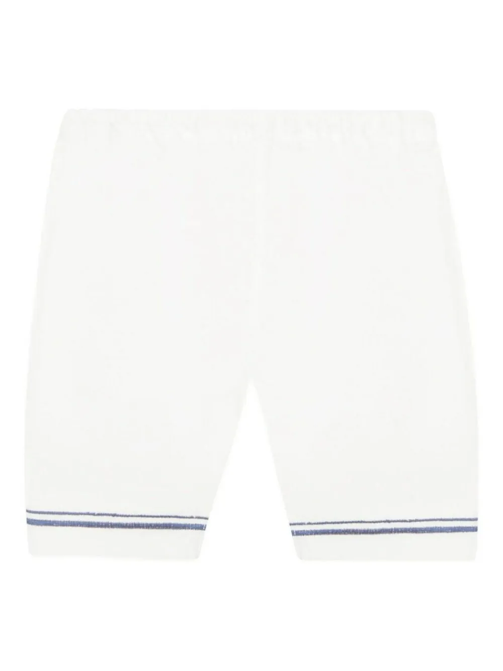 New Emile Et Rose Linen Style Sailor Collar & Trim 100% Cotton 2Pc Shorts & Hat Set