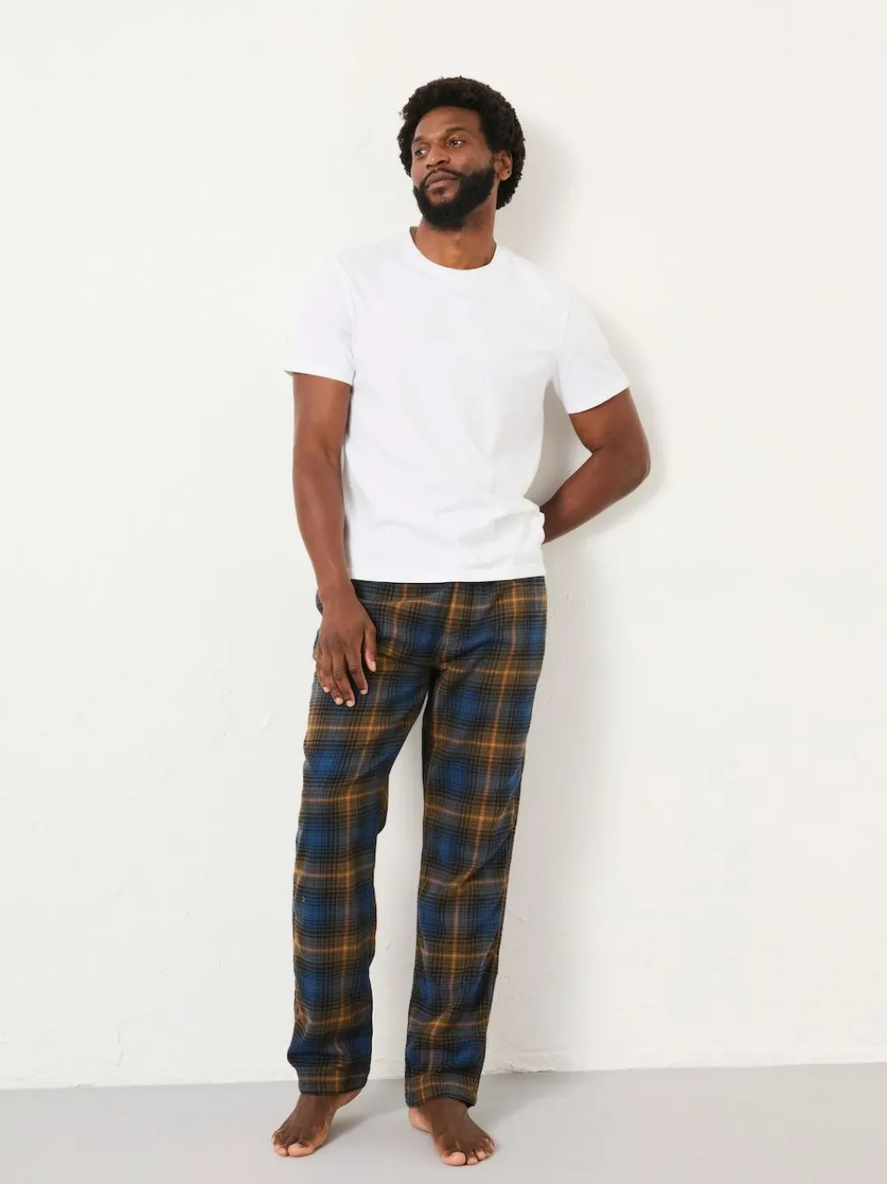 Fat Face FatFace Bray Blue Check Pyjama Bottoms^ Pyjamas