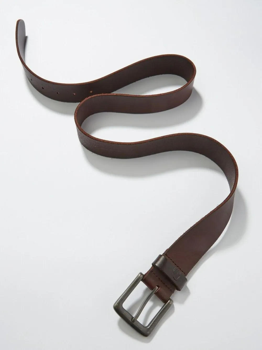 Fat Face FatFace Chocolate Brown Italian Leather Belt