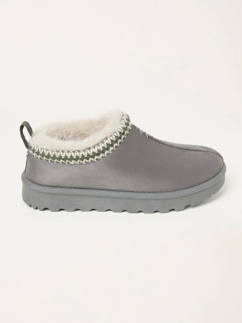 Online Fat Face FatFace Lyra Mule Slipper Dark Grey