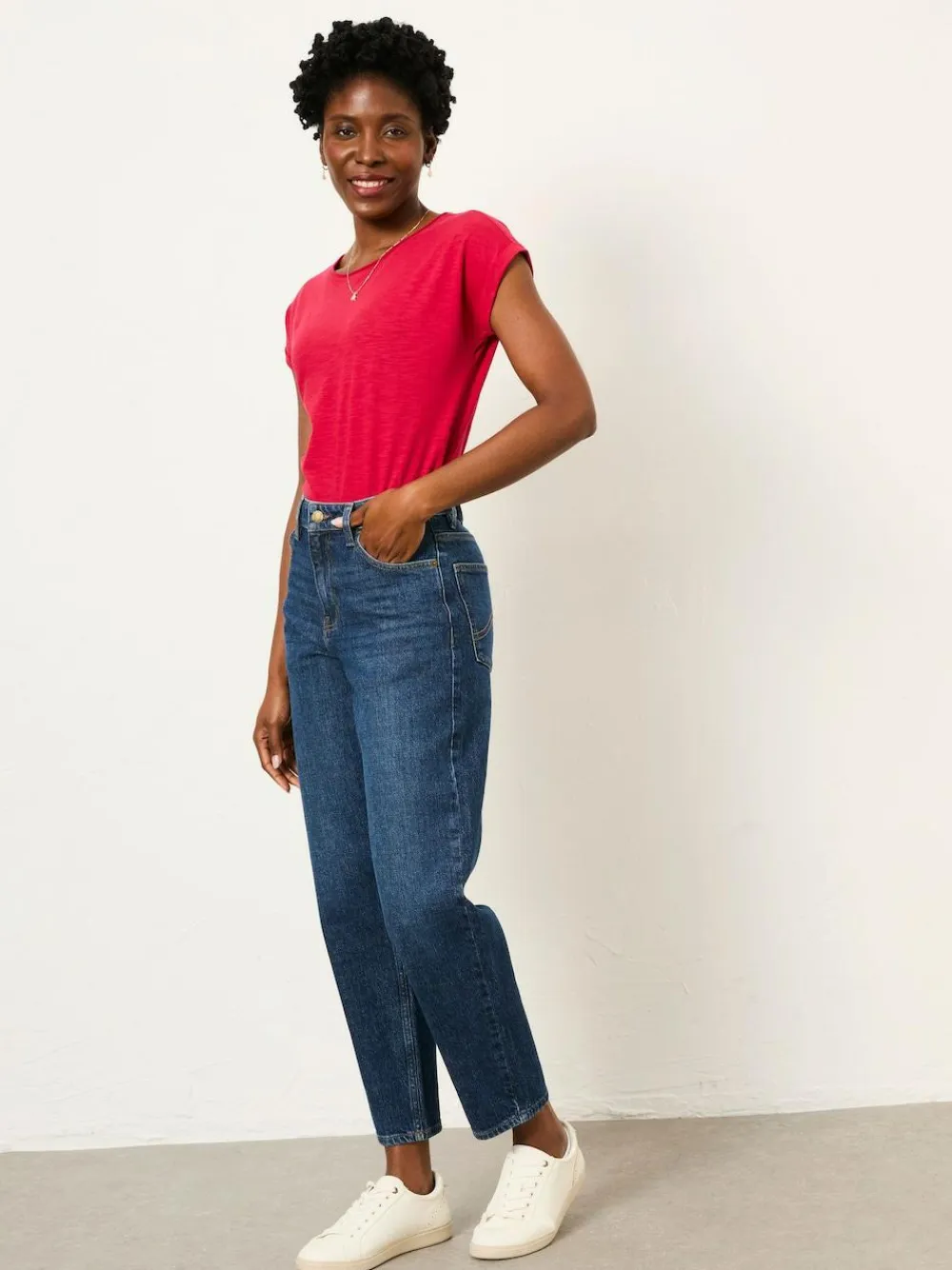 Online Fat Face FatFace Marlow Taper Leg Jean Indigo Blue