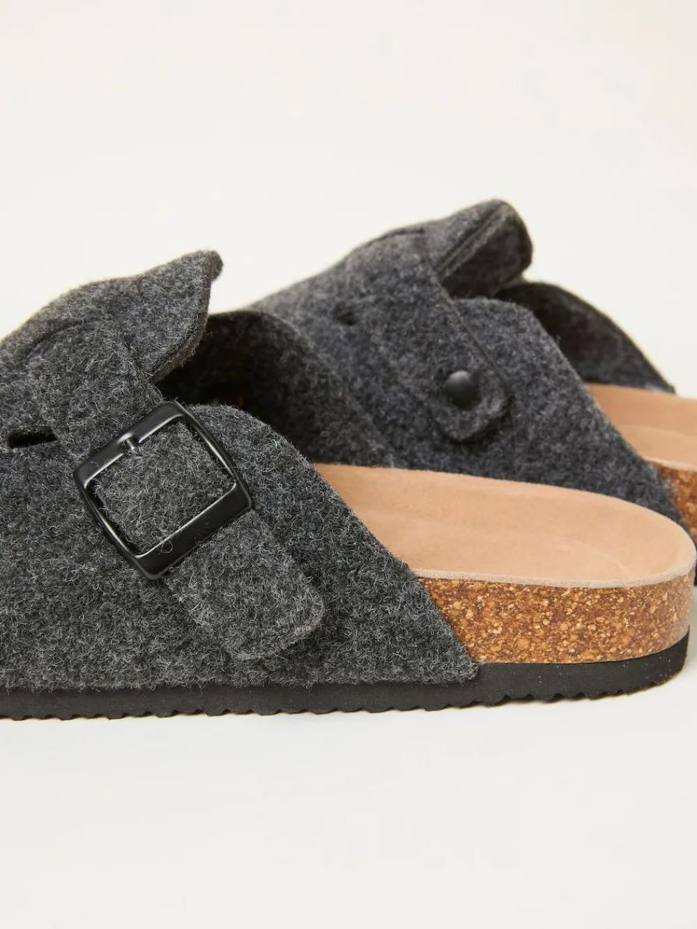 Hot Fat Face FatFace Sydney Grey House Slipper