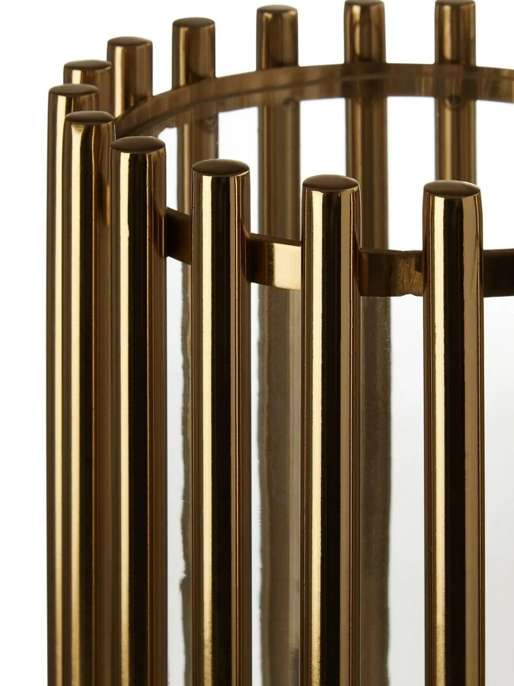 Fifty Five South Gold Martina Hurricane Steel/Glass Candle Holder^ Candle Holders & Lanterns