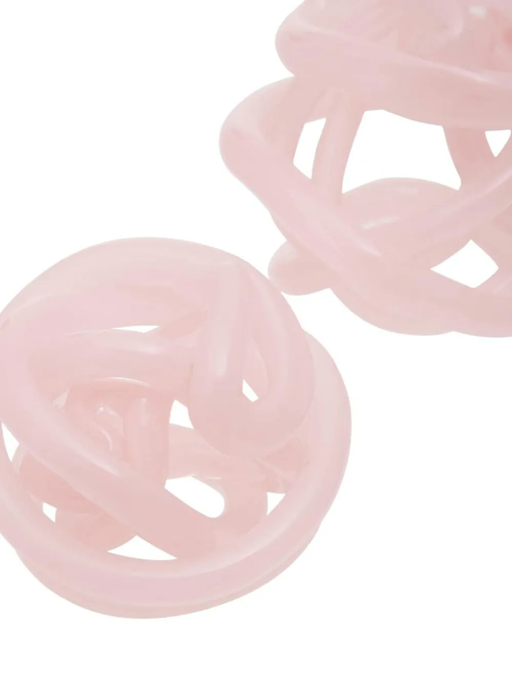 Fifty Five South Pink Knot Decor Glass Ornament^ Ornaments