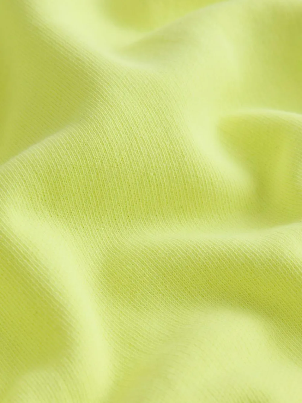Discount Next Crew Neck Washed Sweatshirt Fluro Lime