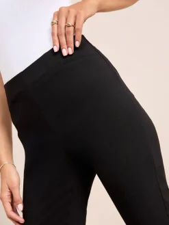 Friends Like These Black Tall Sculpting Stretch Slim Trousers^Women Pants