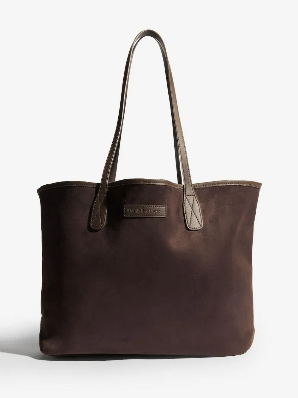 Friends Like These Faux Suede Soft Tote Bag^Women Bags