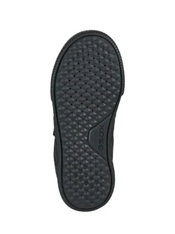Discount Geox Junior Boy/Unisex Poseido Black Hook and Loop Trainers