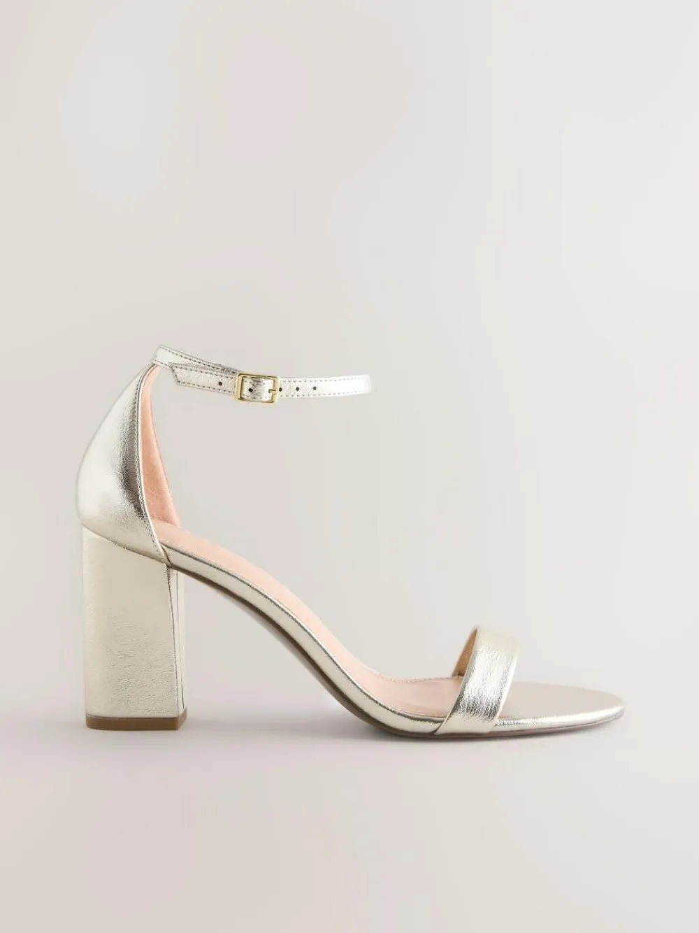 Next Extra Wide Fit Block Heel Sandals^Women Wide Fit & Extra Wide Fit|Heels