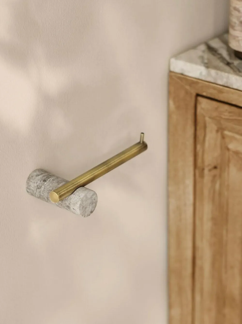 Best Next Gold Marble N. Premium Toilet Roll Holder
