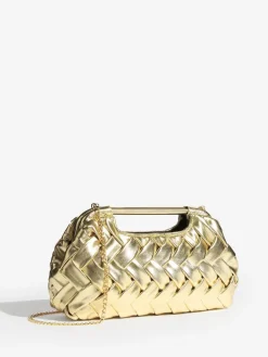 Lipsy Weave Grab Handle Clutch Bag^Women Bags