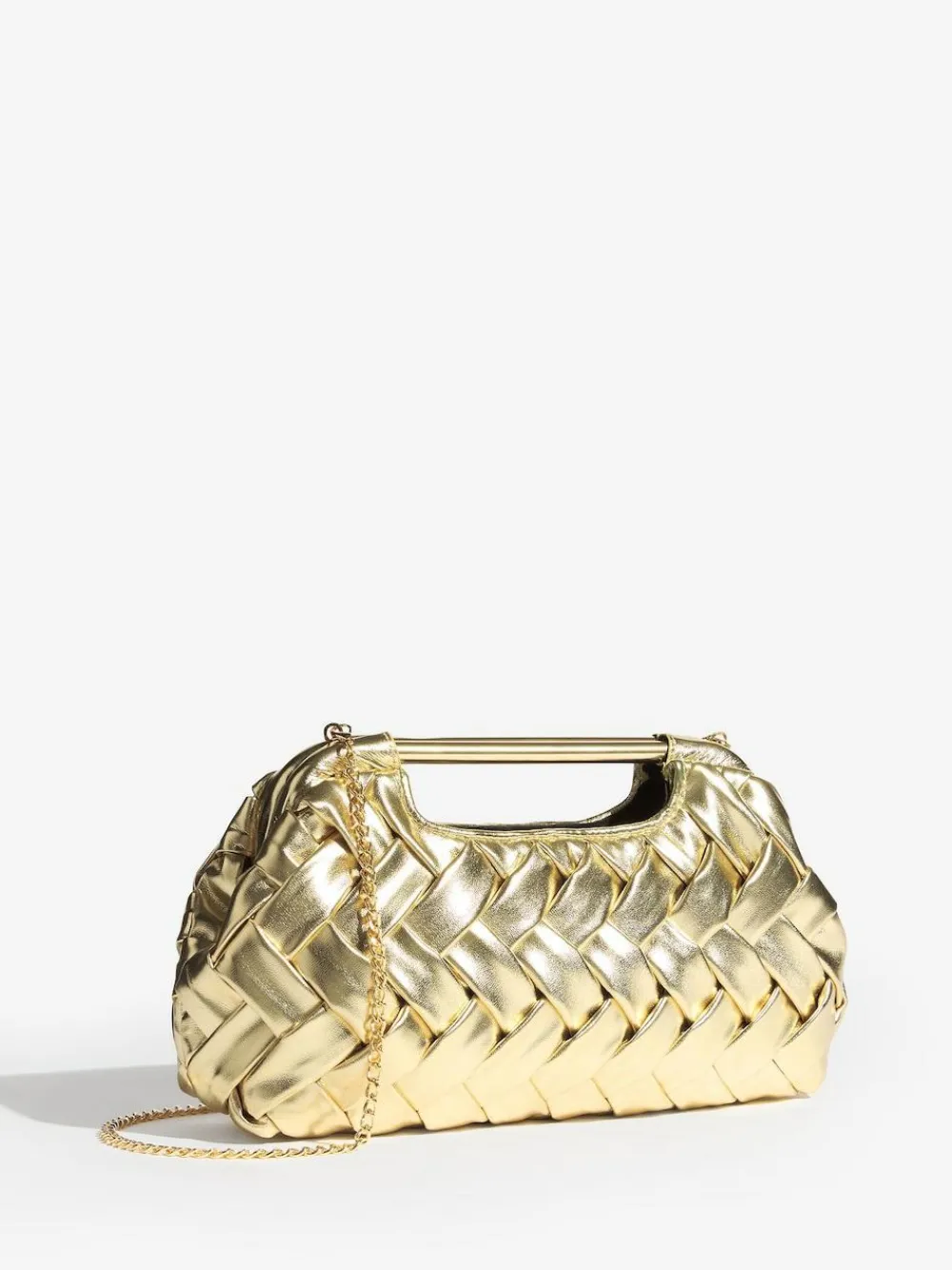 Lipsy Weave Grab Handle Clutch Bag^Women Bags