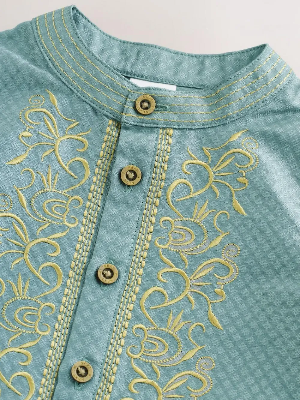 New Next Baby Occasion Romper (0mths-2yrs) Green