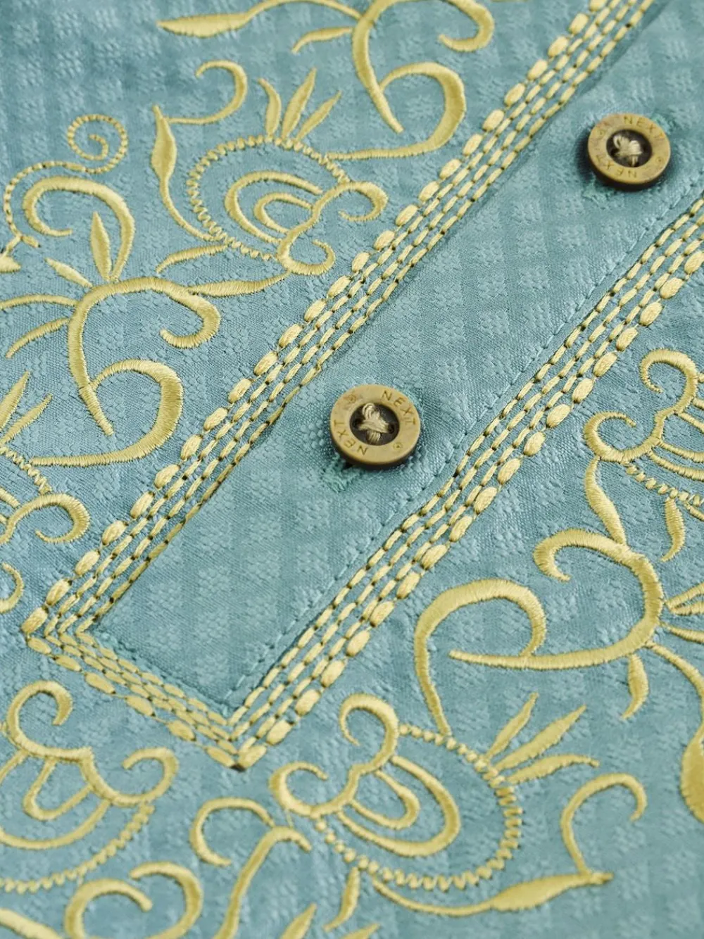 New Next Baby Occasion Romper (0mths-2yrs) Green