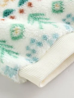 Discount Next Baby Fleece Top and Joggers Set (0mths-2yrs) Green Bear Fairisle