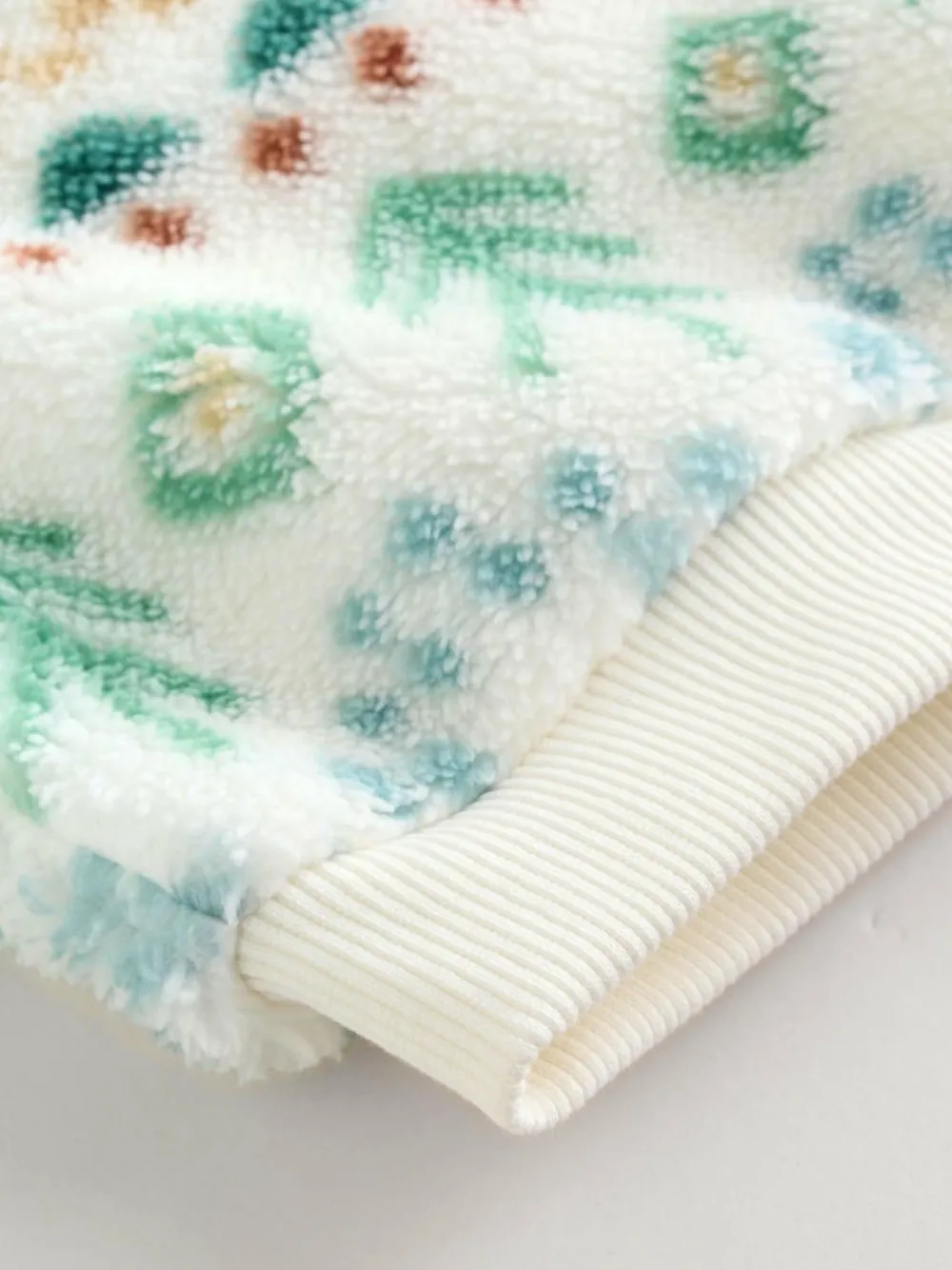 Discount Next Baby Fleece Top and Joggers Set (0mths-2yrs) Green Bear Fairisle