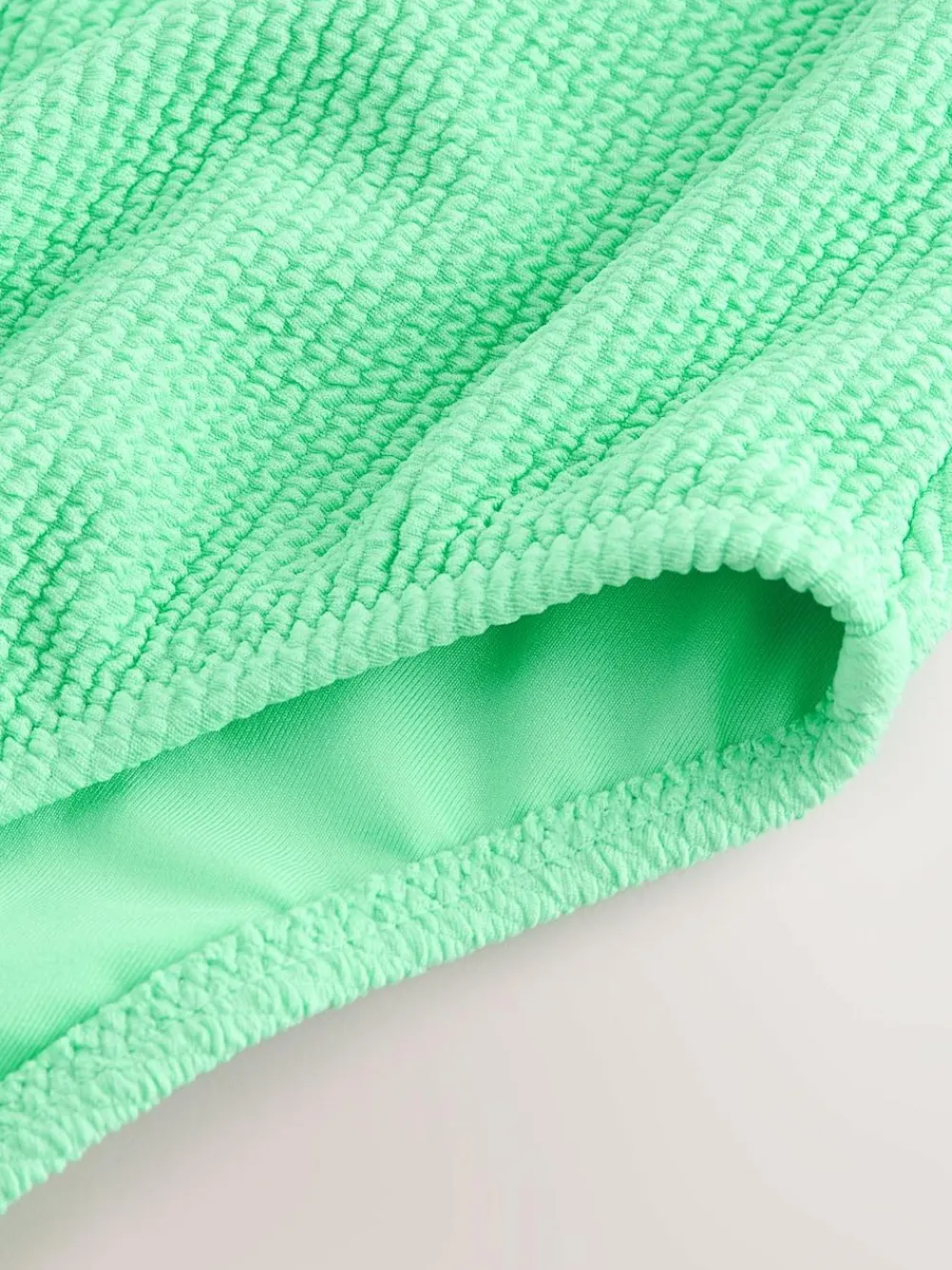 Next Crinkle Swimsuit (3-16yrs) Green