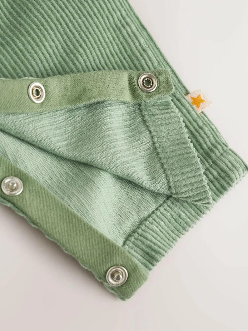 Next Green Farm Cord Dungarees and Bodysuit Set (0mths-2yrs)^BOY Rompers & Overalls|Dungarees